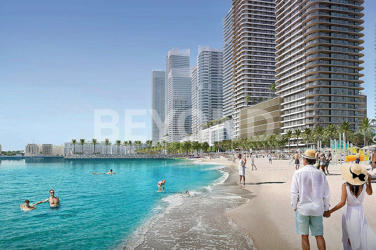 Seapoint at Beachfront – апартаменты с прямым видом на Palm Jumeirah