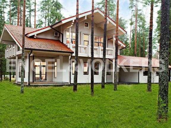 п. рощино - загородный дом на оз. малая ладога фото 1