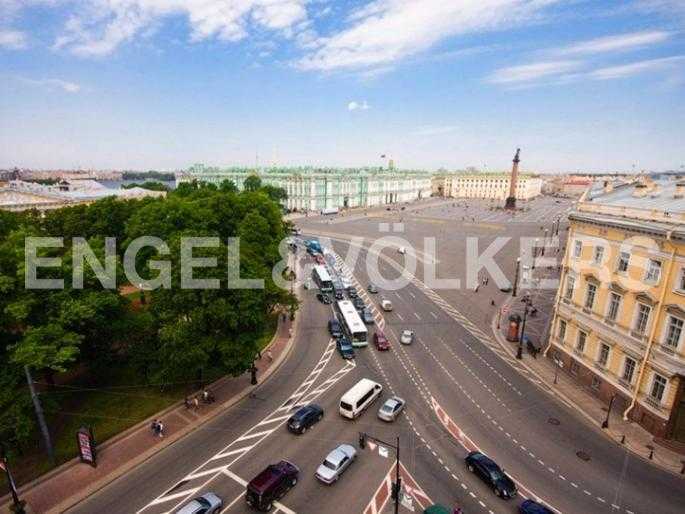 невский, 3 - терраса с видом на эрмитаж фото 1