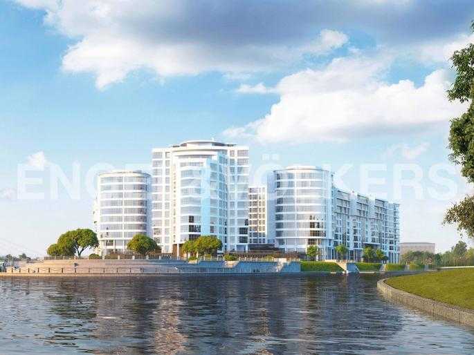 «леонтьевский мыс» - квартира с видом на малую невку и зелень крестовского острова фото 1