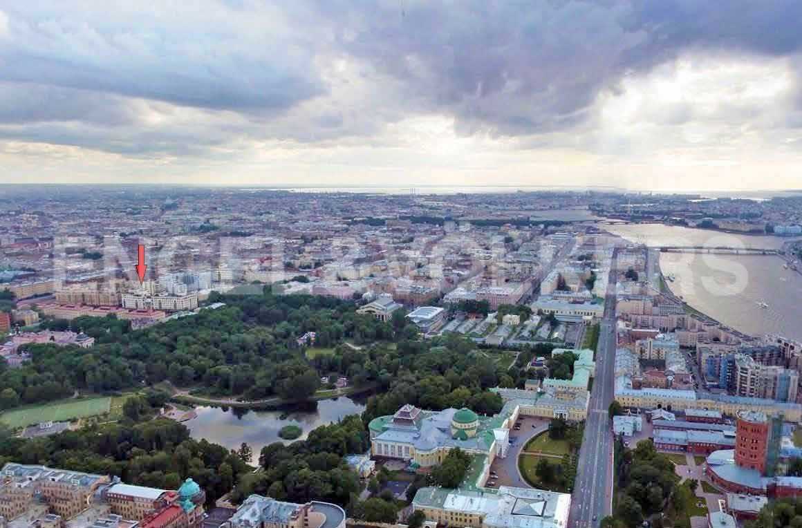 «парадный квартал» - пентхаус под куполом дома класса de luxe фото 1