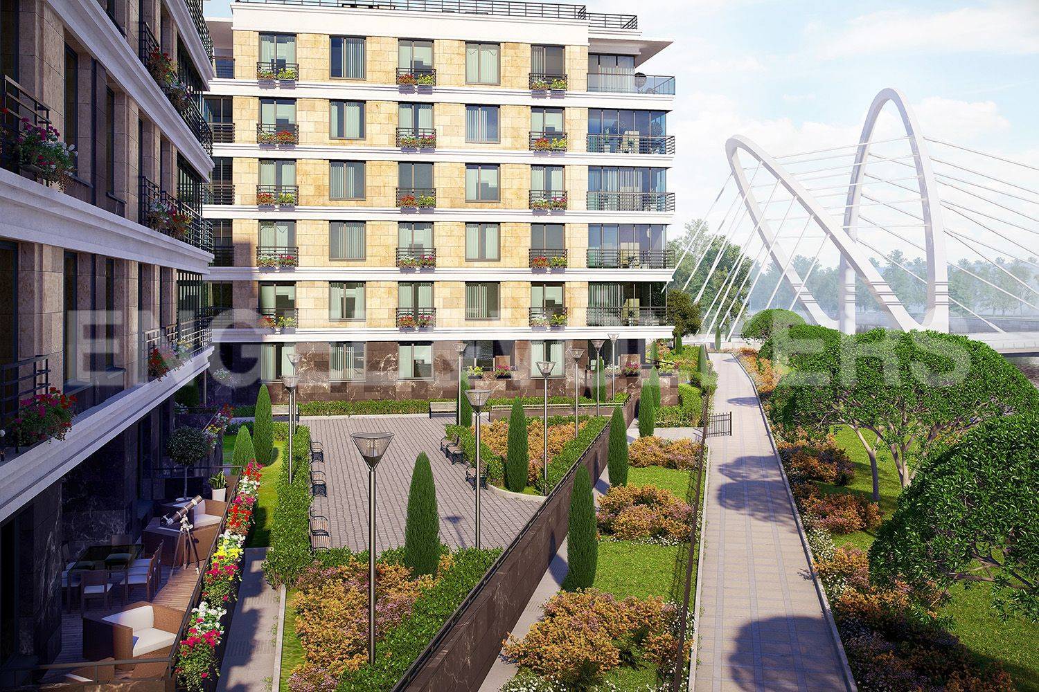 «крестовский de luxe» – жилой комплекс в окружении воды и зелени на крестовском о-ве фото 1