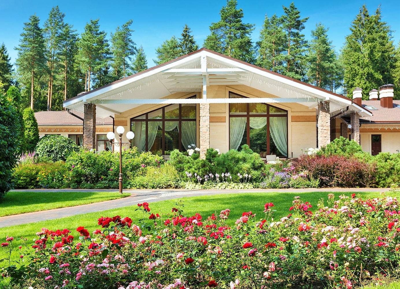 п. репино-ленинское – загородная резиденция в классическом стиле фото 1