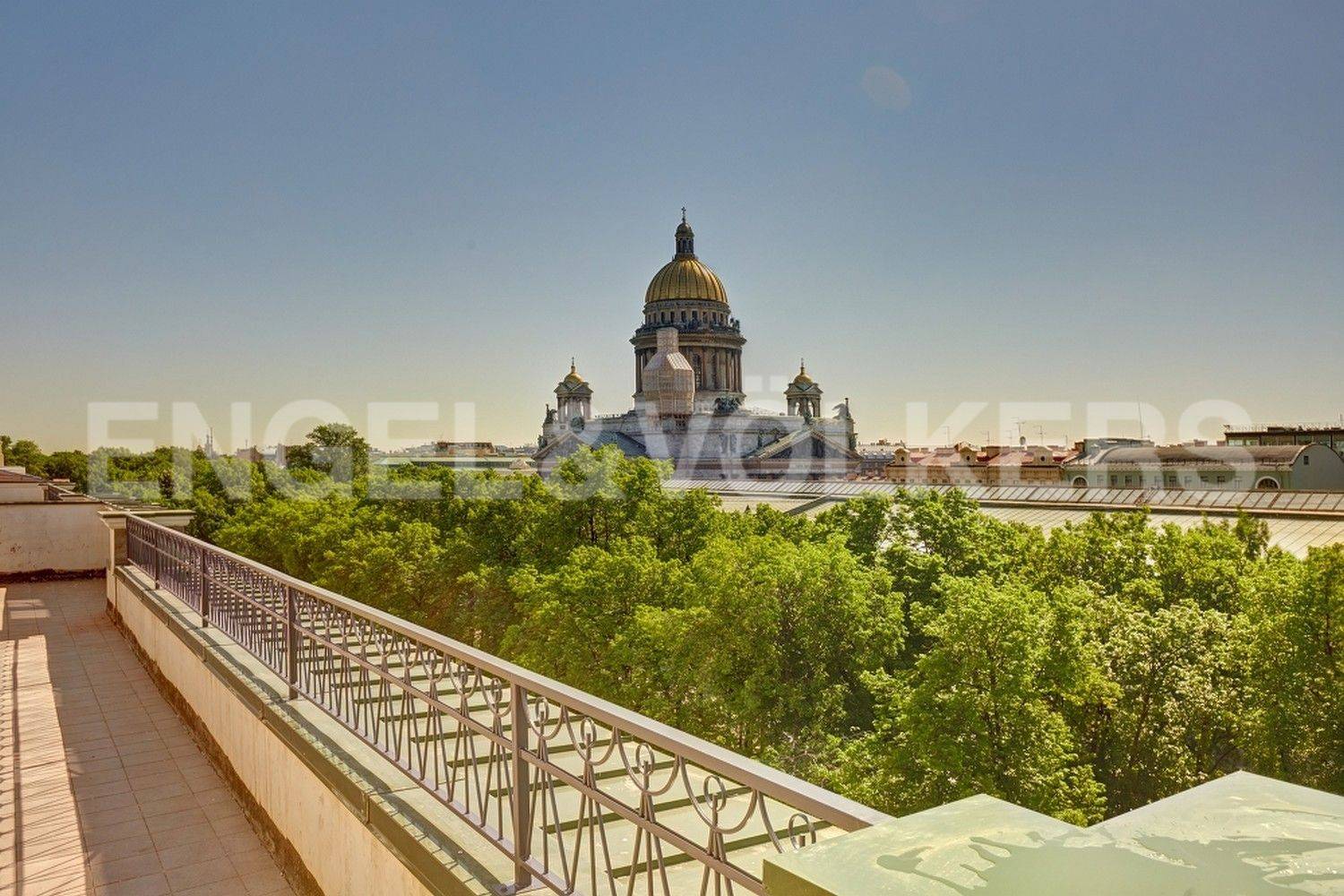 конногвардейский б-р, 5 - cемейные апартаменты с просторной террасой для комфортного проживания большой семьи фото 1