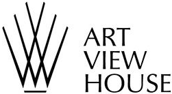 Логотип Art View House – клубный дом с видом на панораму р. Мойки и о. Новая Голландия