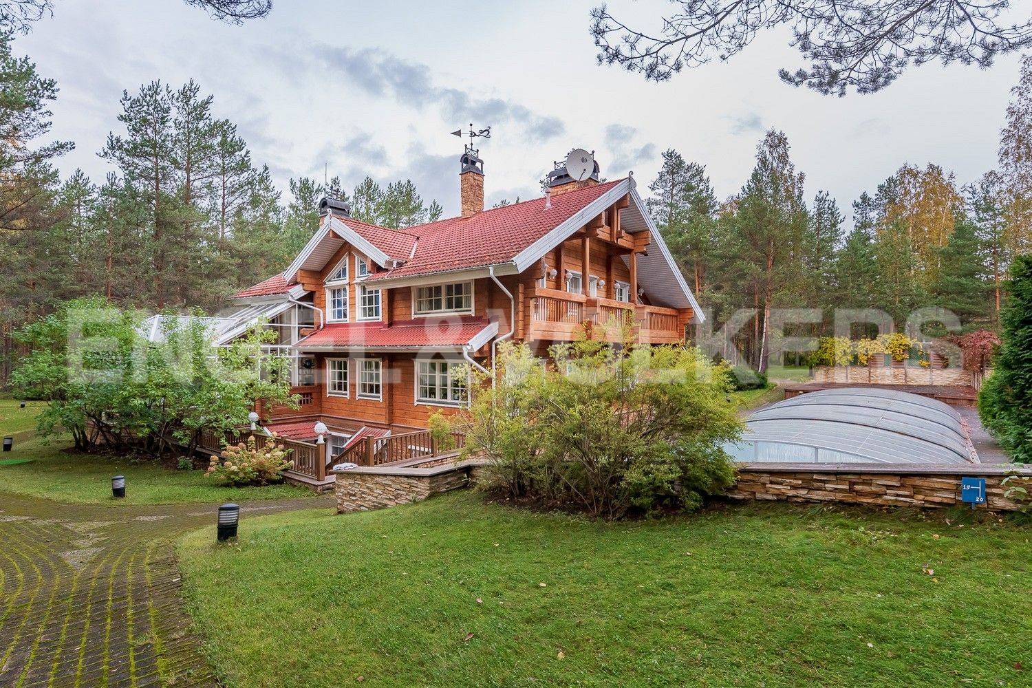 г. сестрорецк - загородный дом в клубном поселке "дюны" на берегу реки сестра фото 1