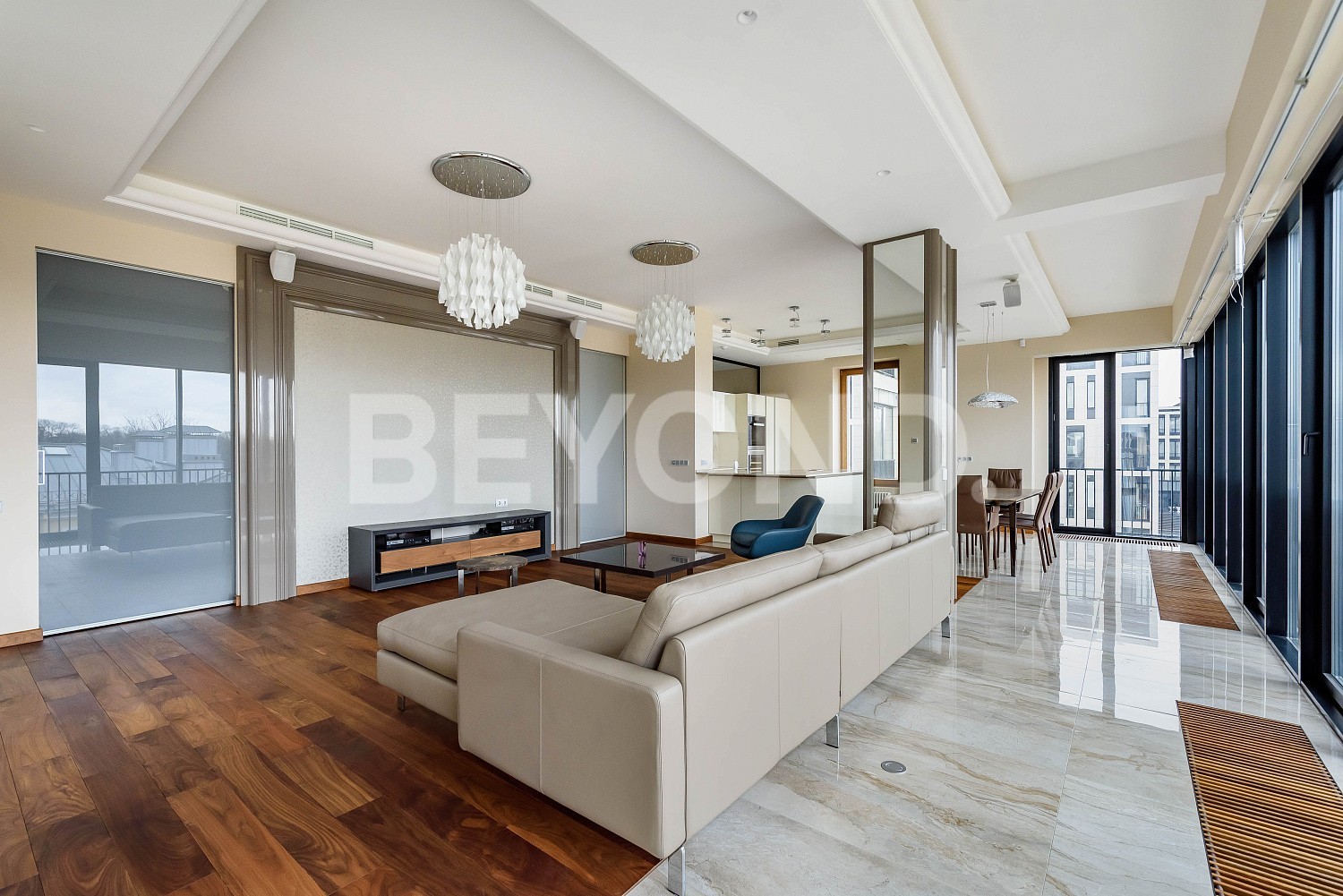 «дом у моря» – стильный дизайн в окружении парков фото 2