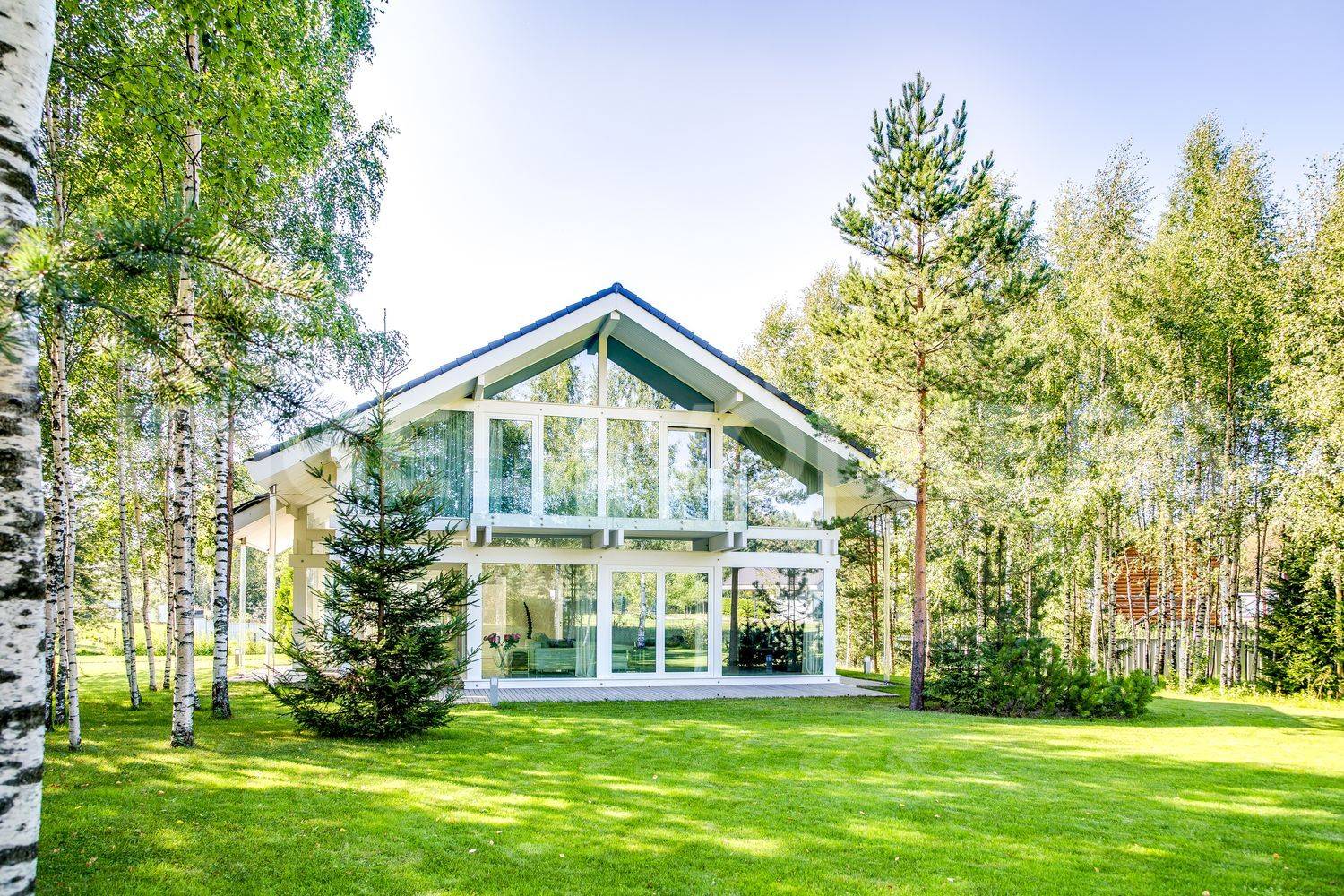 osko village – готовый дом в стиле фахверк в закрытом поселке  фото 1