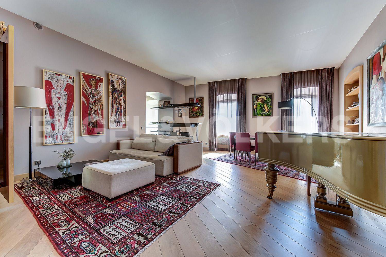 миллионная, 19 - утонченный интерьер в «золотом треугольнике» фото 1