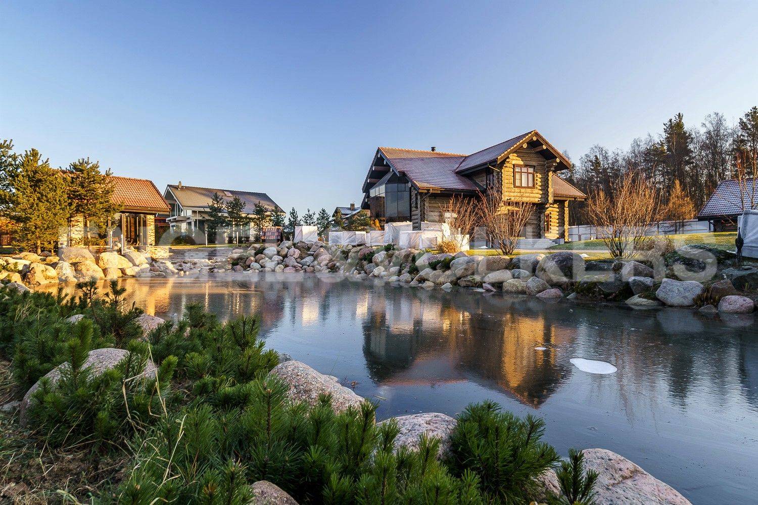 «малое симагино» – европейское шале в клубном поселке фото 1