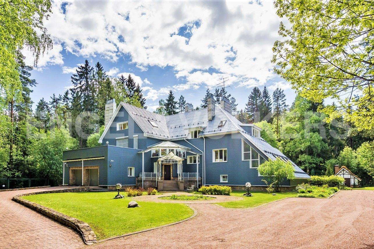 п. репино – приватная загородная резиденция в окружении леса фото 1