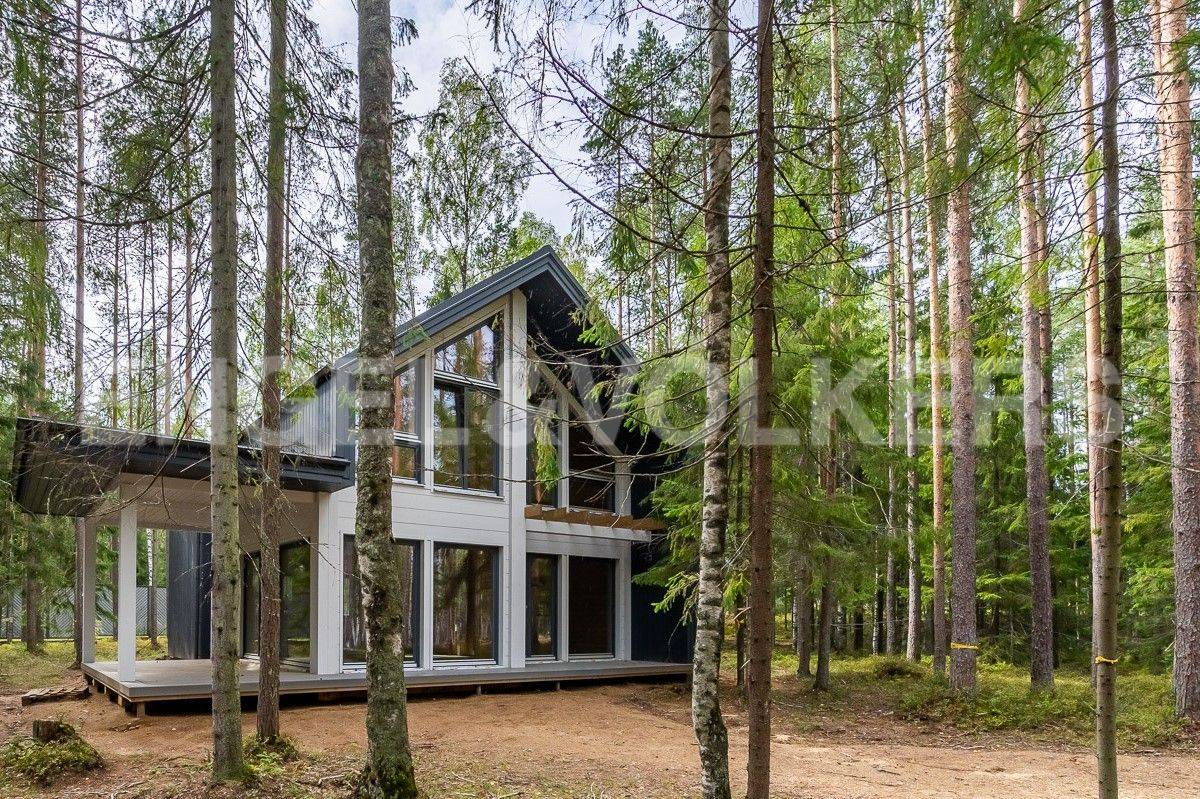 «медное озеро ii» – дом в окружении хвойного леса и озер фото 1