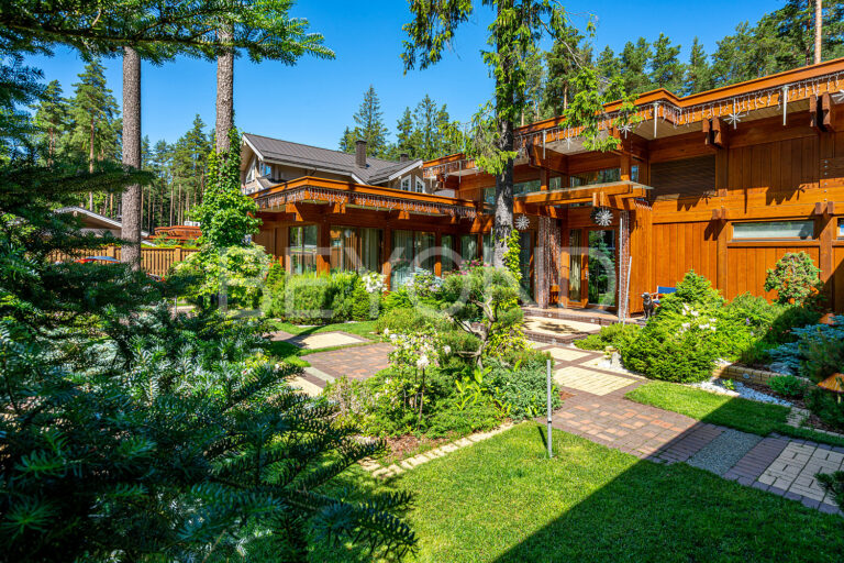 п. комарово - загородный дом по проекту pagano фото 2