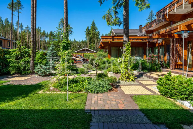 п. комарово - загородный дом по проекту pagano фото 5