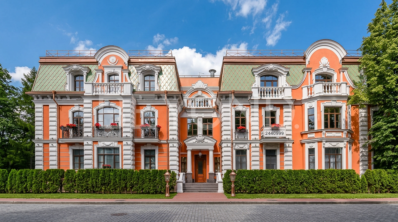 клубный дом del’arte – резиденция с видом на парк в сердце каменного острова фото 1