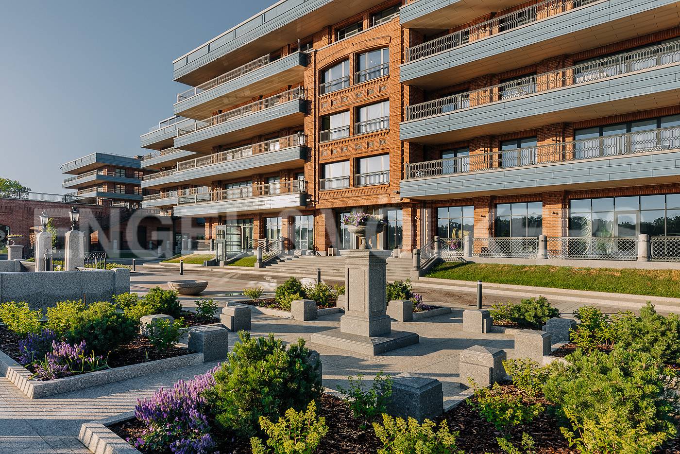 резиденция с двумя террасами и видом на парк фото 1