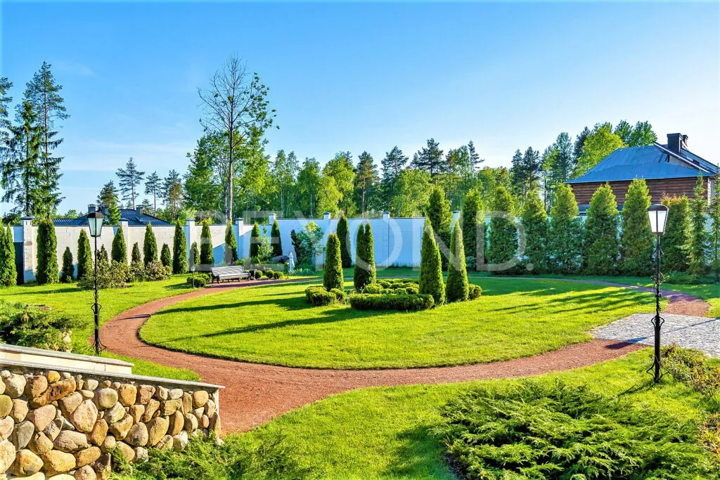 Вид на участок