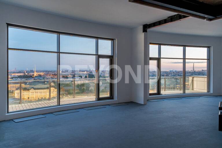 mont blanc – пентхаус с панорамой петербурга в 360° фото 4