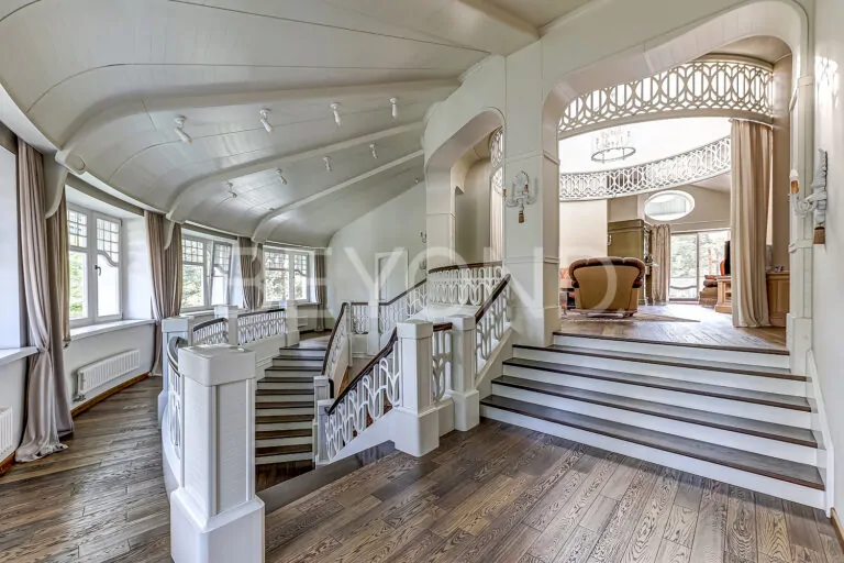 г. сестрорецк - особняк в стародачном стиле на берегу реки сестры фото 4