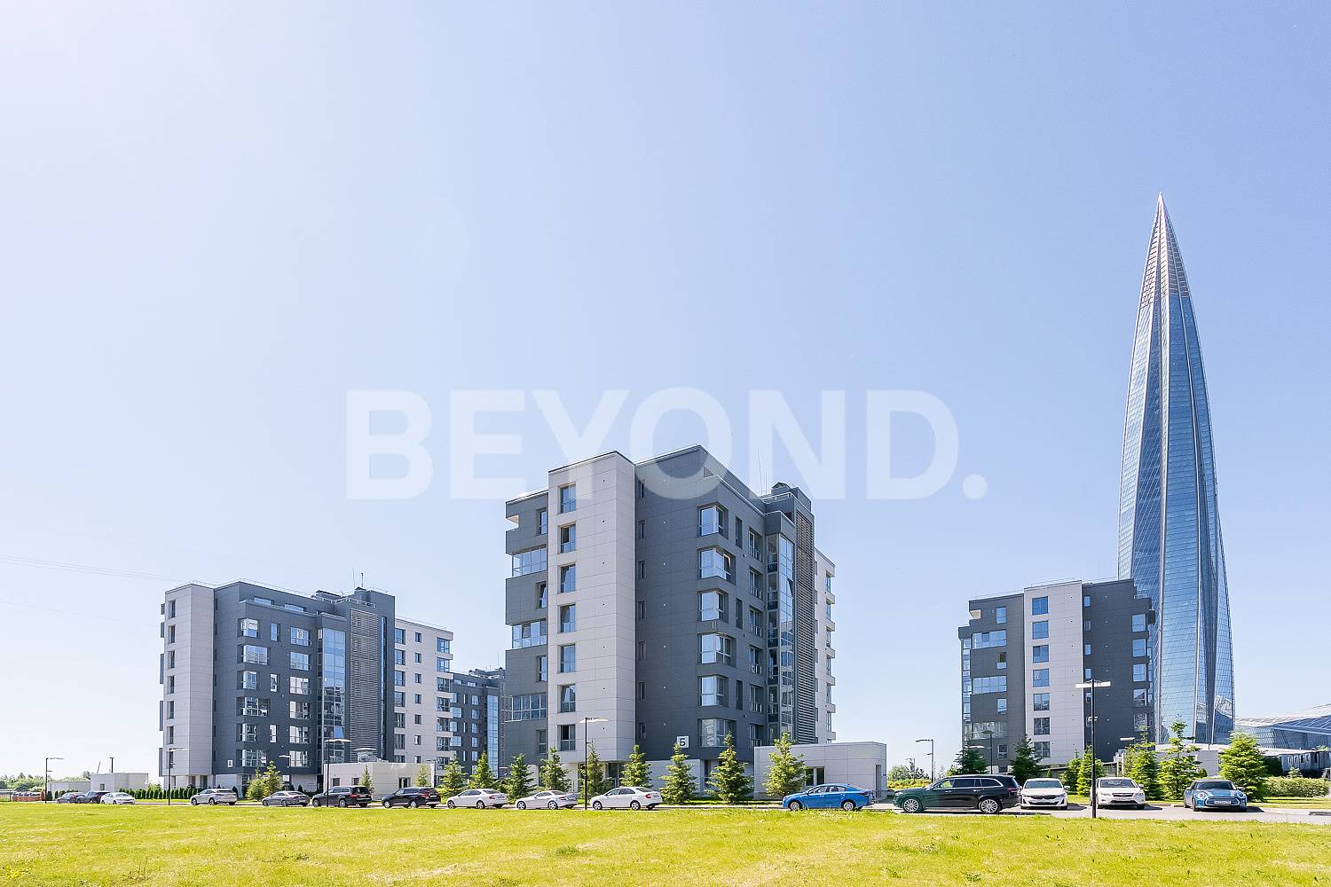 "лахта плаза" - виды на финский залив, простор и зелень парков фото 1