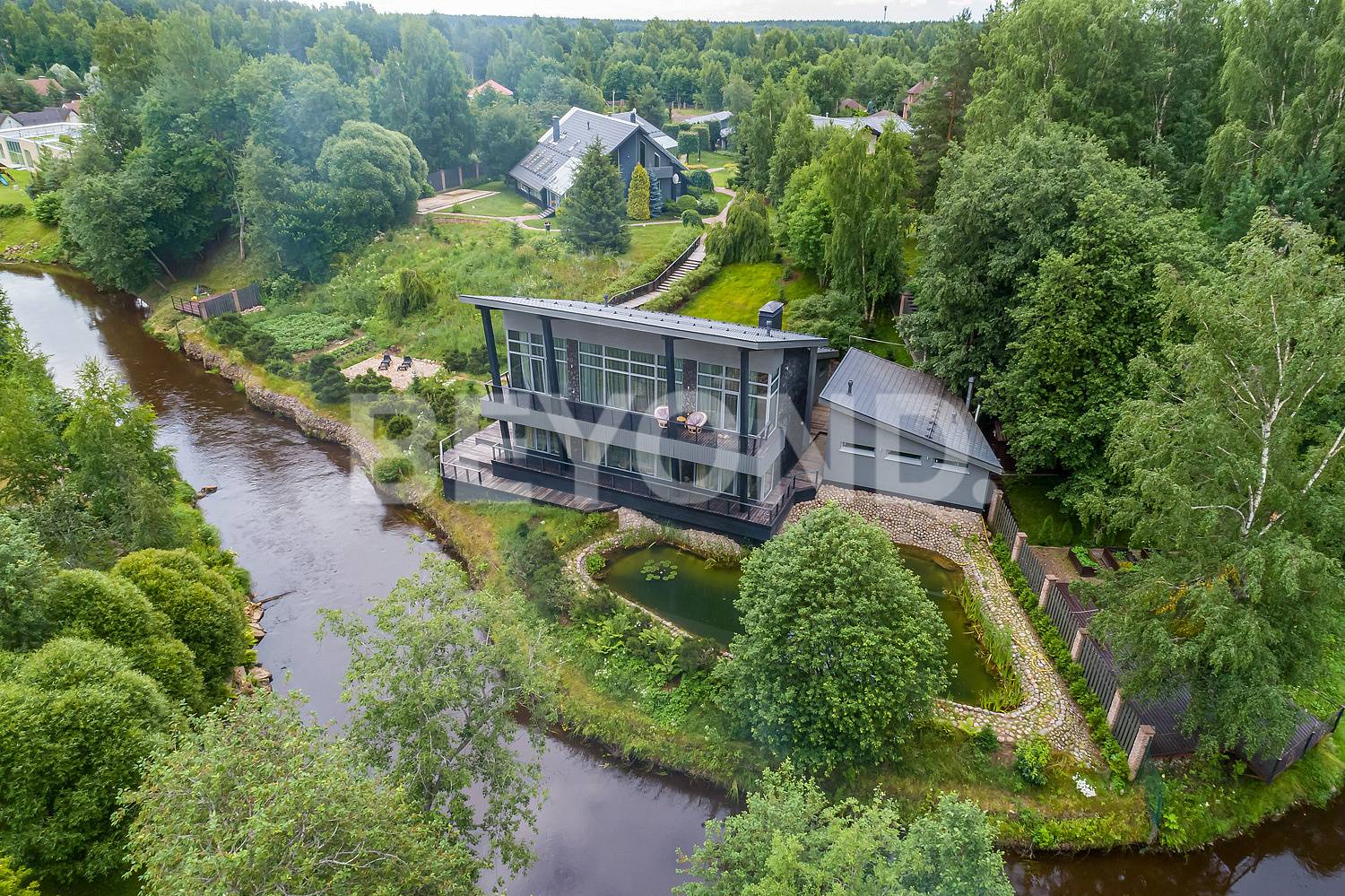 "сестрорецкое" – концептуальная усадьба на берегу р. сестры фото 1