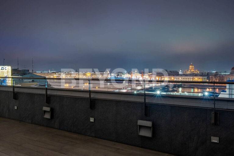панорамный пентхаус с видом на эрмитаж фото 2