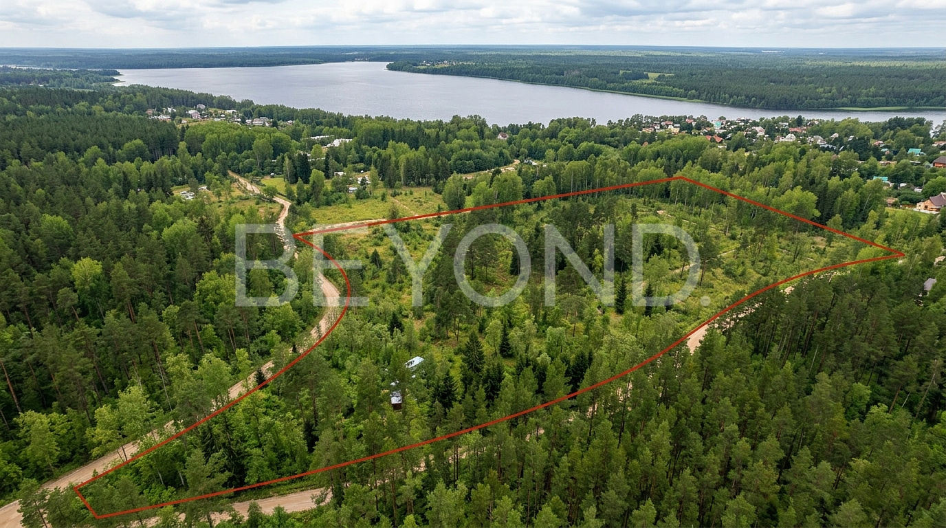 пос. лебедевка - участок для коттеджного поселка вблизи красного озера фото 1