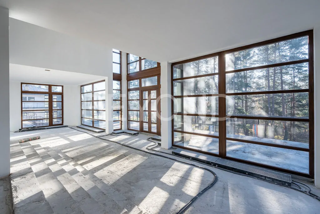 Двухсветная гостиная с видом