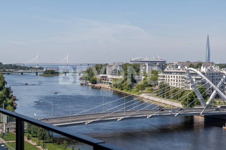 one trinity place - пентхаус с приватной террасой и захватывающим видом на малую невку фото 2