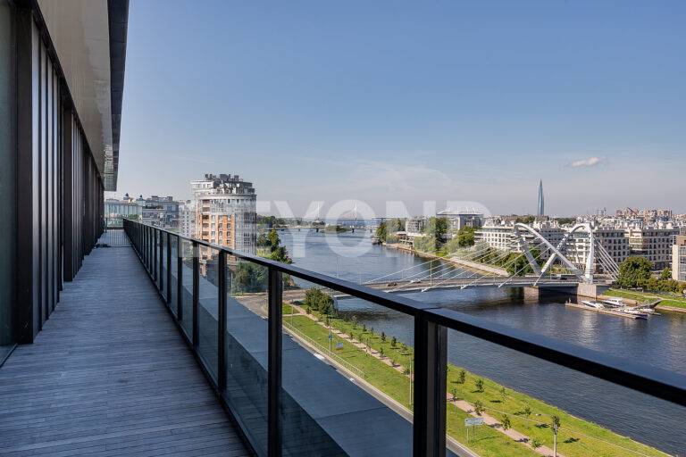 one trinity place - пентхаус с приватной террасой и захватывающим видом на малую невку фото 5