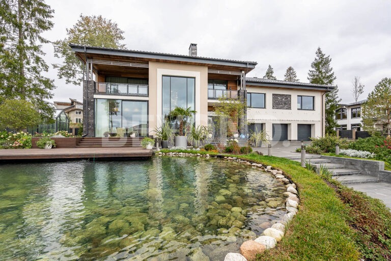 "репино парк" - элегантный современный дом с бассейном фото 3