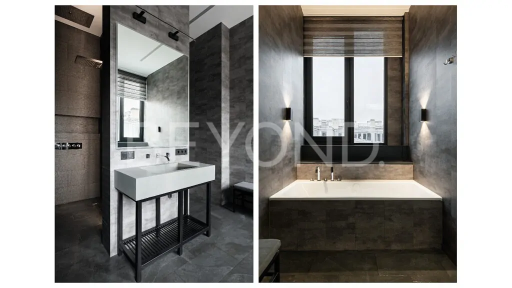 Ванная комната при мастер-спальне