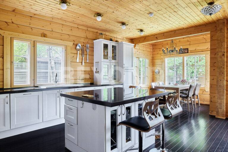 п. юкки - загородный дом в стиле альпийского шале фото 4