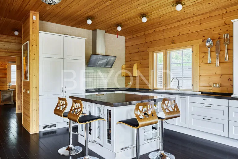 п. юкки - загородный дом в стиле альпийского шале фото 5