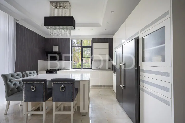 д. энколово - современный дом с бассейном в коттеджном поселке "охтинский парк" фото 4