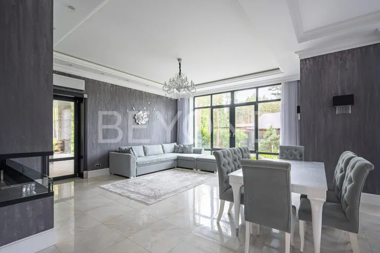 д. энколово - современный дом с бассейном в коттеджном поселке "охтинский парк" фото 5