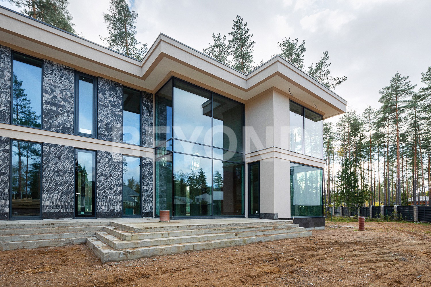 "репино парк"- новый современный дом среди сосен фото 3