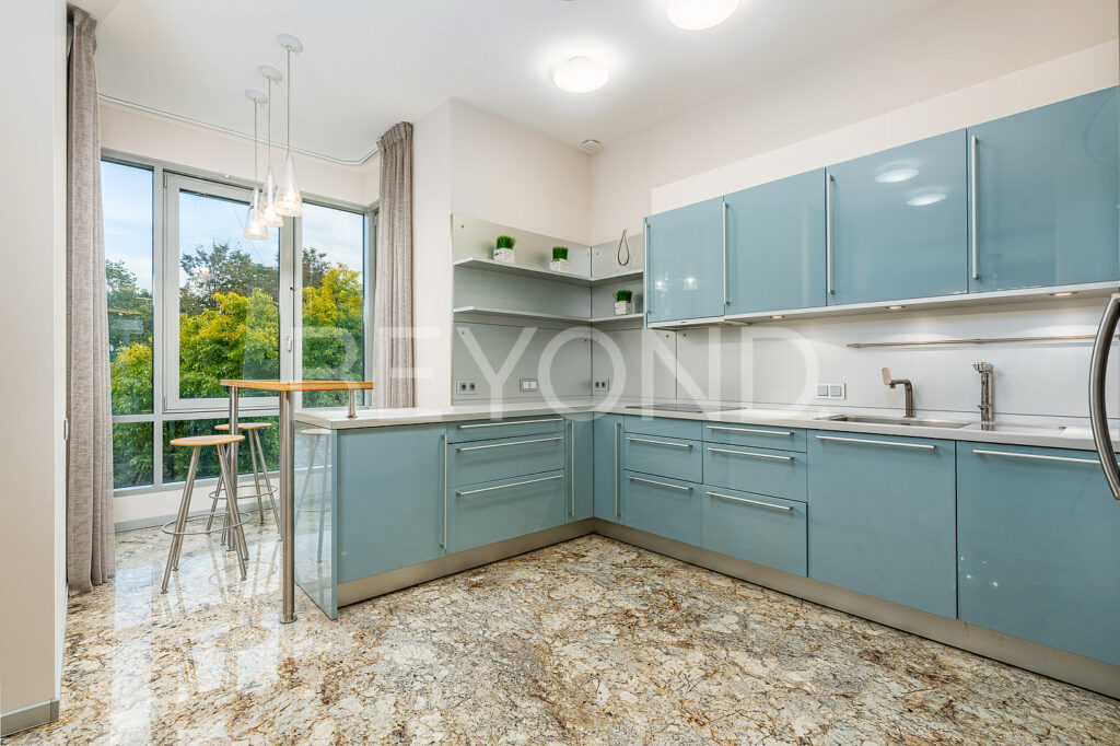 Кухня 20 кв м, BULTHAUP, техника GAGGENAU и KUPPERSBUSCH