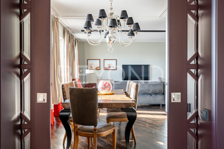 шпалерная, 60 – современная эклектика с видом на таврический сад фото 1