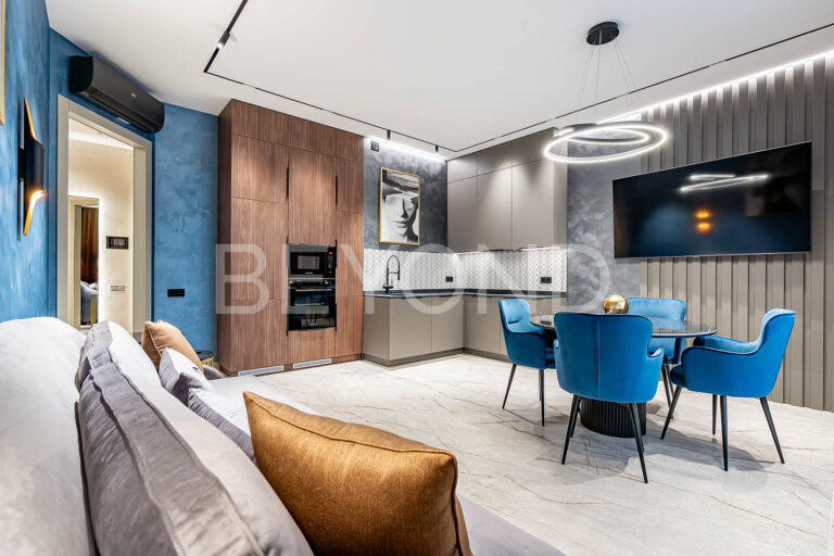 "крестовский de luxe" - дизайнерская квартира на берегу малой невки фото 5