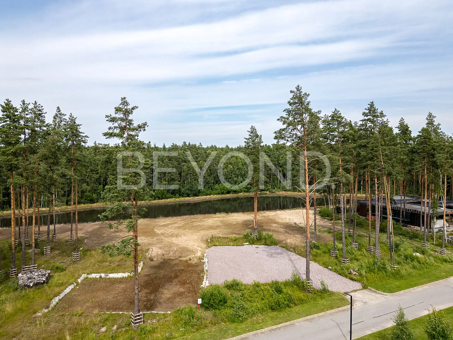 "репинские усадьбы" - участок в клубном поселке на первой линии фото 4