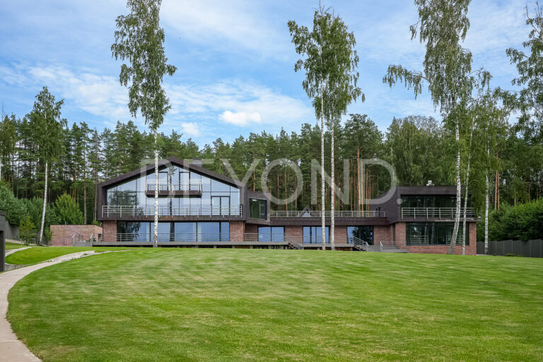 оз. нахимовское - загородный дом на первой береговой линии фото 1