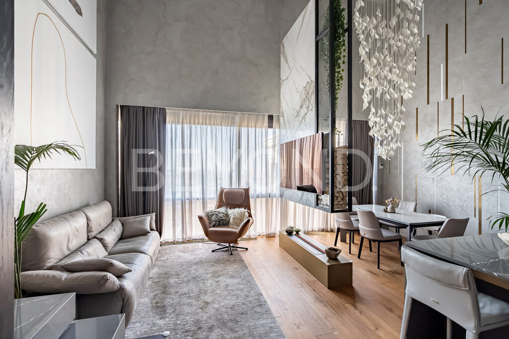 Гостиная с кухней-столовой