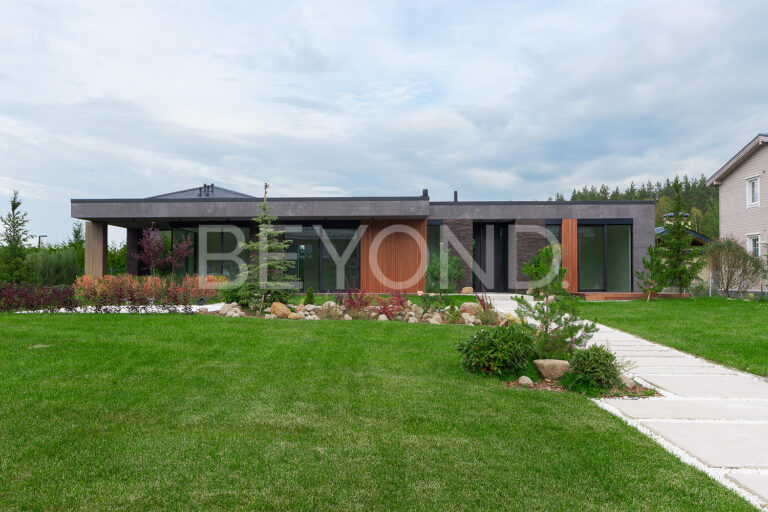 "полянка вилладж" - новый дом в современном стиле фото 2