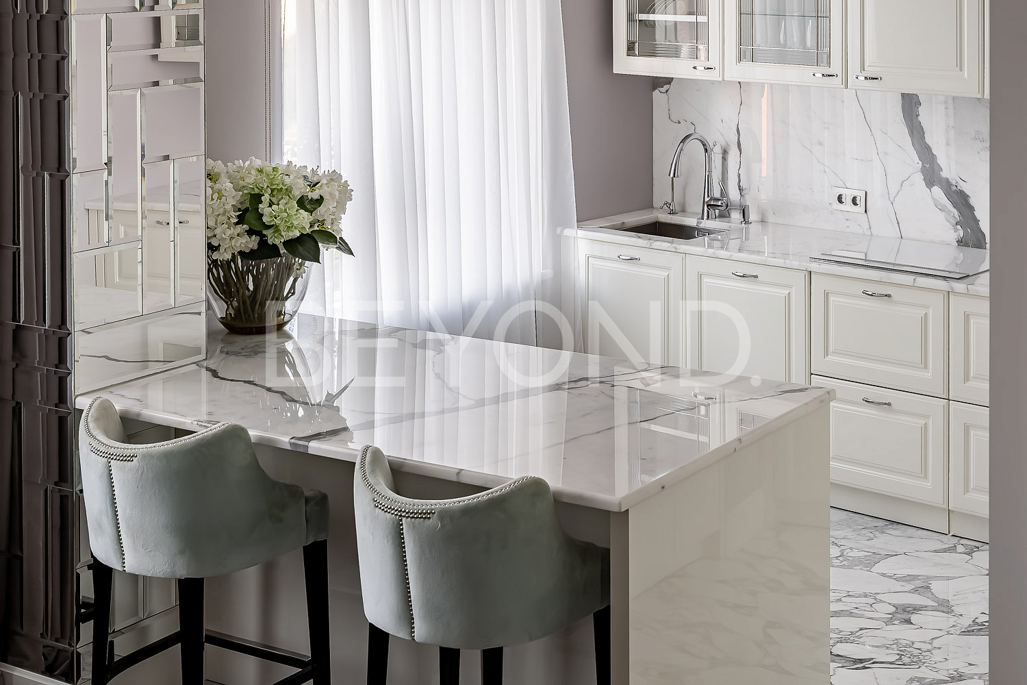 петровский, 1 - дизайнерская квартира с видом на ждановку фото 3