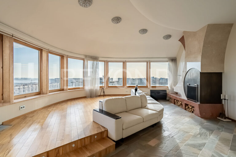 нахимова, 15 - пентхаус с панорамным видом на "лахта центр" фото 2