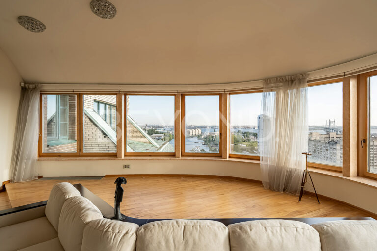 нахимова, 15 - пентхаус с панорамным видом на "лахта центр" фото 5