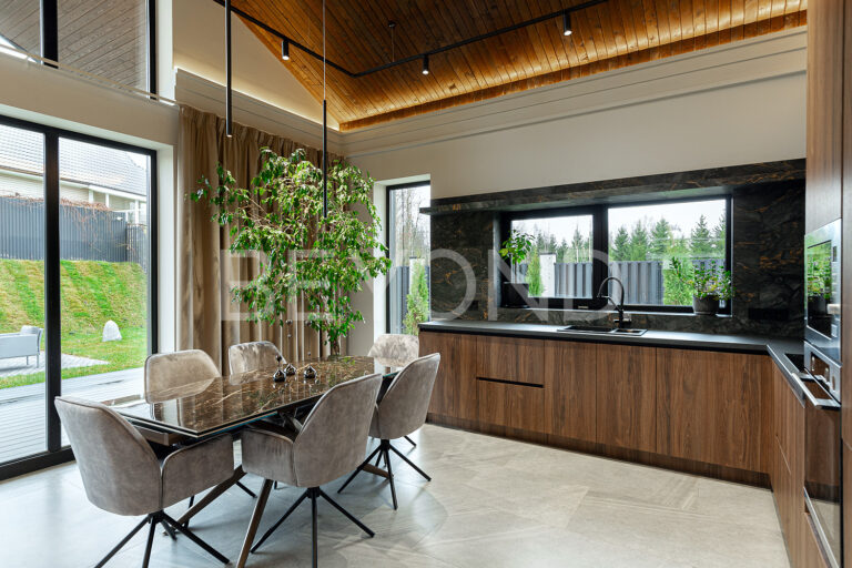 д. мендсары - современный коттедж с лаконичным интерьером фото 4