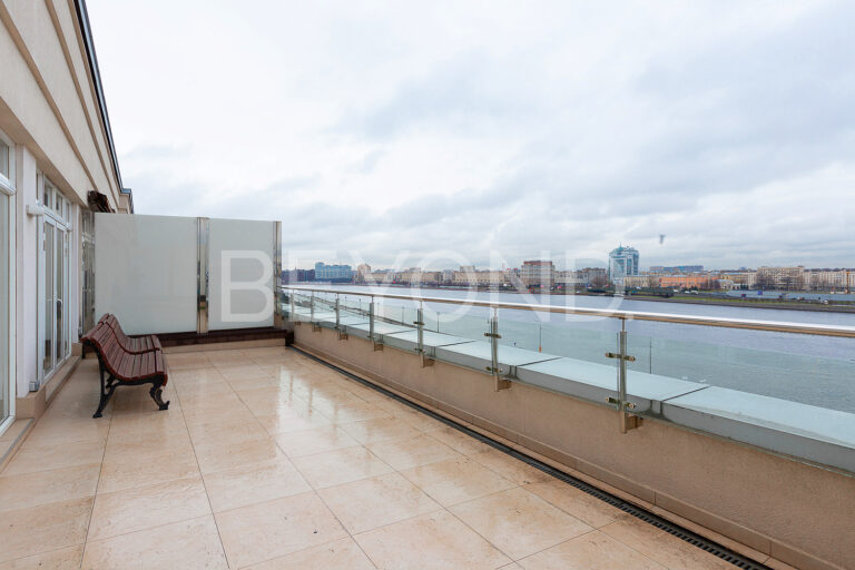 «смольный проспект» - видовой пентхаус с террасой и панорамой на неву фото 3