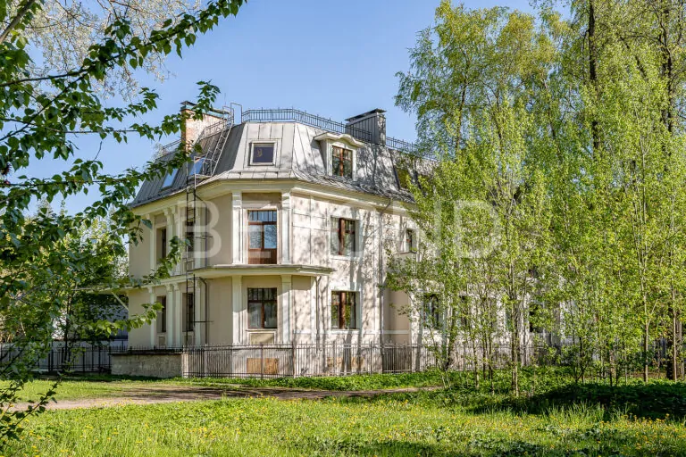 наб. малой невки, 37 - особняк на каменном острове в парковой зоне фото 3